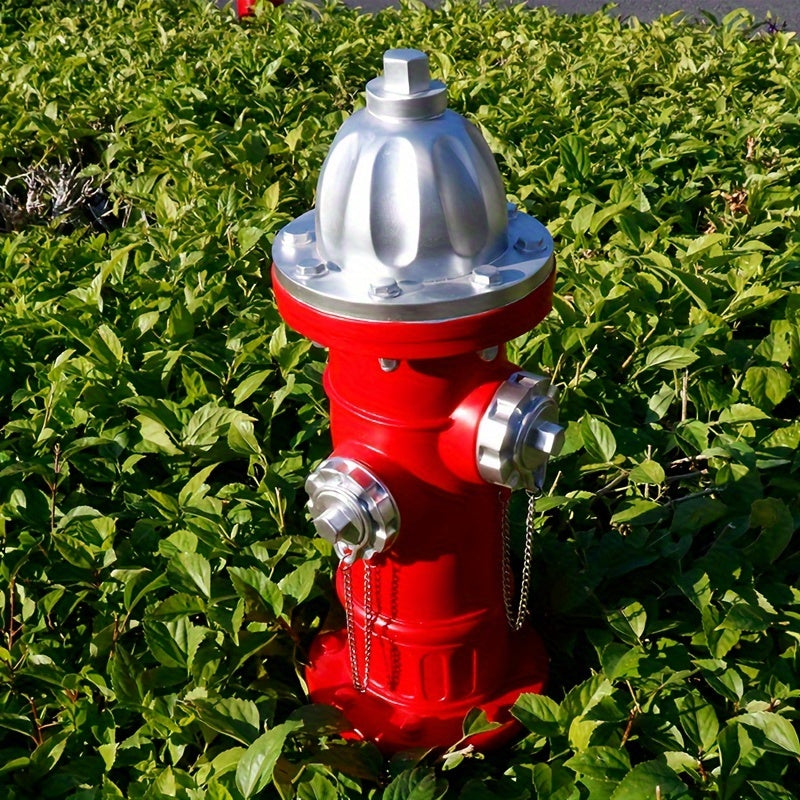 Large Fire Hydrant Resin Dog Urinal Training Toy Ornament