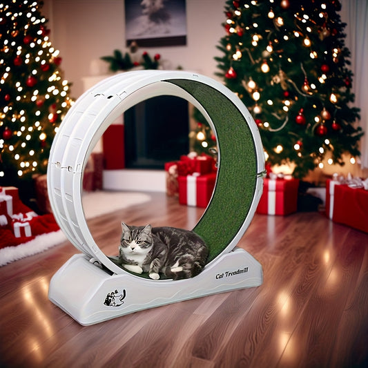 1pc Cat Exercise Wheel For Indoor Cats Fitness & Health