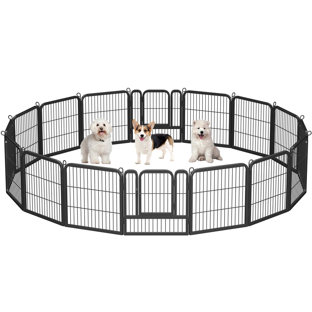 Costoffs Metal Pet Playpen Panels for Indoor and Outdoor Use