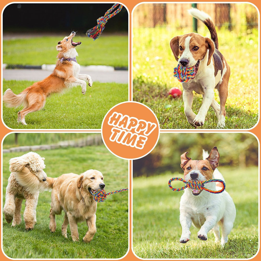Vivicreate Indestructible Dog Chew Toys Pack for Aggressive Chewers