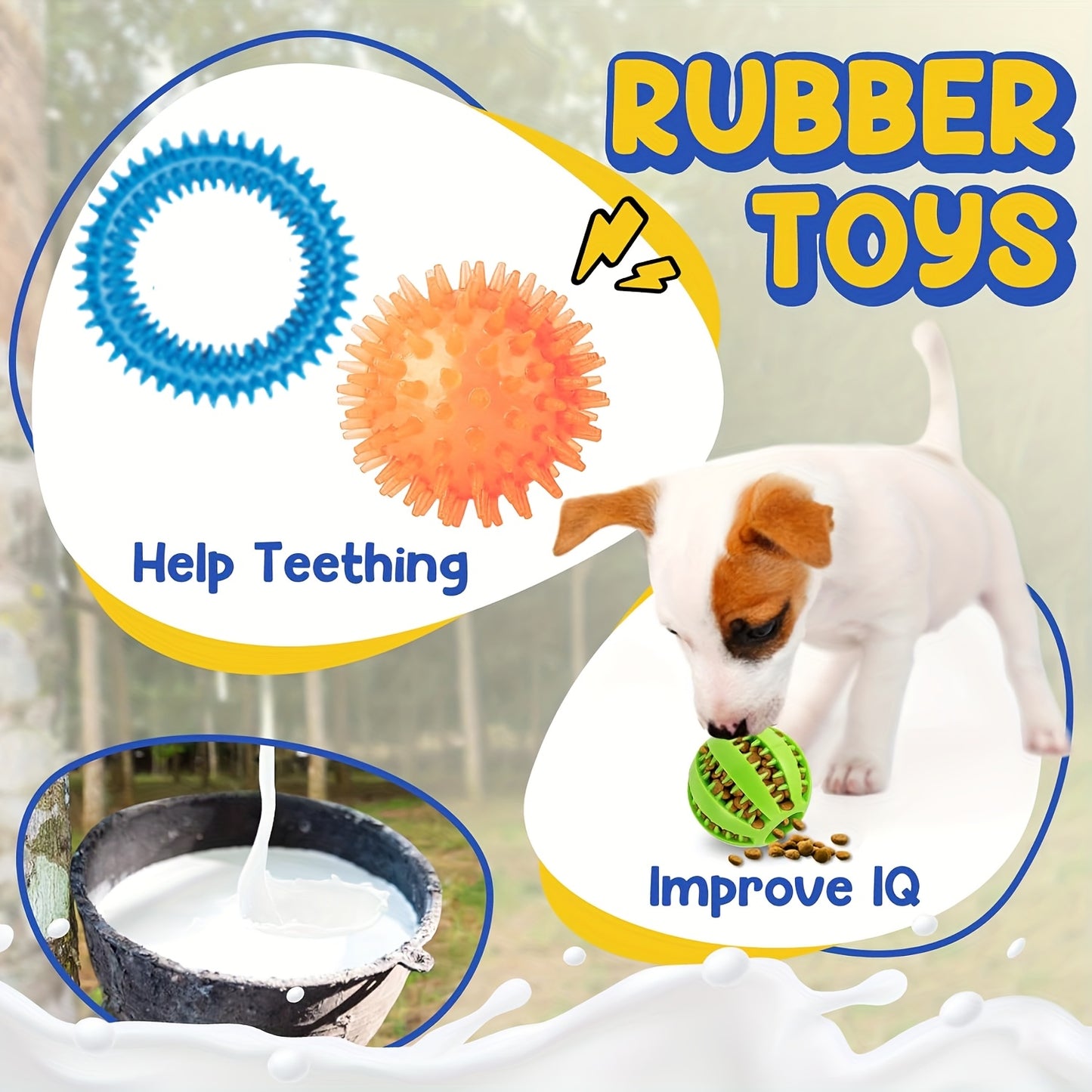Ultimate Puppy Chew Toy Set for Teething and Dental Health