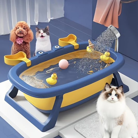Up To 20 Lbs Durable Portable Pet Bath Tub For Small Pets