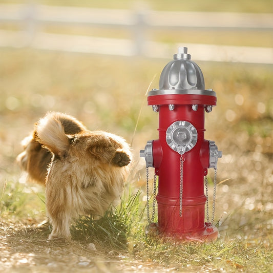 Large Fire Hydrant Resin Dog Urinal Training Toy Ornament