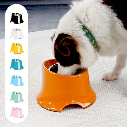 Elevated Dog Bowls Non-Slip Stainless Steel Bowl M/2 Cup